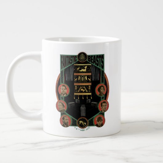 Fantastic Beasts Room of Requirement Graphic Grote Koffiekop (Links)