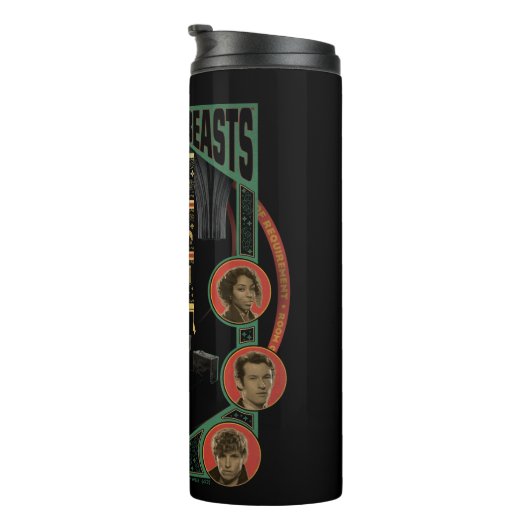Fantastic Beasts Room of Requirement Graphic Thermosbeker (Geroteerd rechts)