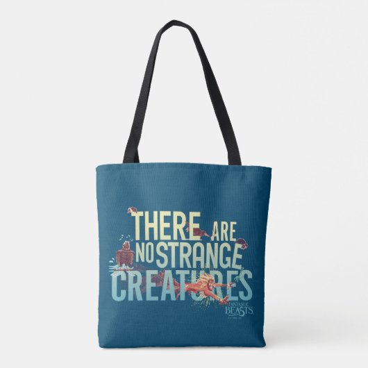 Fantastic Beasts - There Are No Strange Creatures Tote Bag (Achterkant)