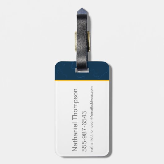 Fantastic Beasts Thunderbird Bagagelabel (Achterkant verticaal)