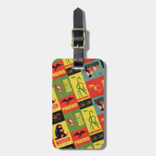Fantastic Beasts Vintage Patroon Bagagelabel