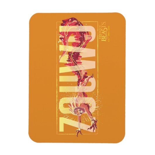 Fantastic Beasts Zouwu Magneet (Verticaal)