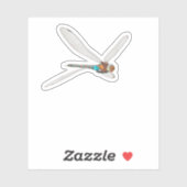 Fantastic Dragonfly T-Shirt Sticker (Vel)