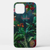 Fantastic Fabulous Midnight Rainforest Monogram Case-Mate iPhone Case (Achterkant)