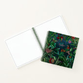 Fantastic Fabulous Midnight Rainforest Monogram Notitieboek (Binnen)
