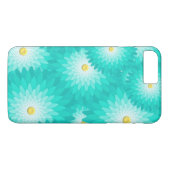 Fantastic Fantasy Flowers-Turquoise Case-Mate iPhone Case (Achterkant (Horizontaal))
