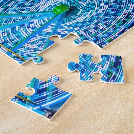 Fantastic Fireworks Puzzle Legpuzzel (Zijkant)