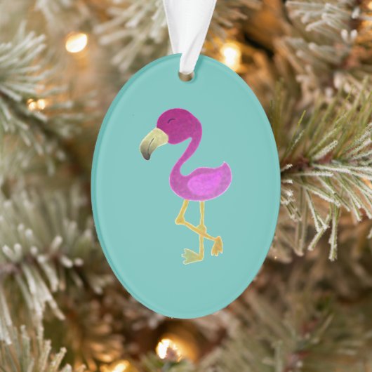 Fantastic Flamingo Ornament (Boom)