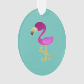 Fantastic Flamingo Ornament (voorkant)