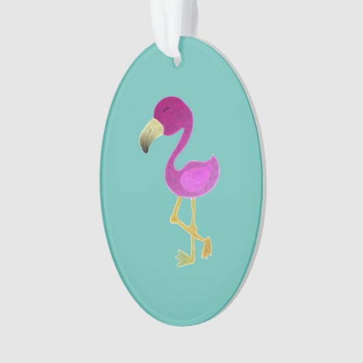 Fantastic Flamingo Ornament (voorkant)