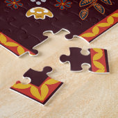 Fantastic Flower: sierontwerp Legpuzzel (Zijkant)
