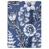 Fantastic Flowers (Blue) Fine Art Klembord (Achterkant)