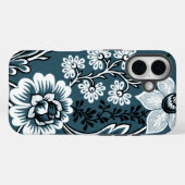 Fantastic Flowers (Slate Teal) Fine Art Case-Mate iPhone Case (Achterkant (horizontaal))