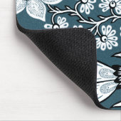 Fantastic Flowers (Slate Teal) Fine Art Muismat (Hoek)