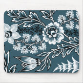 Fantastic Flowers (Slate Teal) Fine Art Muismat (Voorkant)