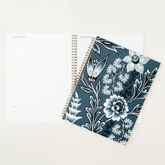 Fantastic Flowers (Slate Teal) Fine Art Planner (Display)
