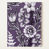 Fantastic Flowers (Slate Teal) Fine Art Planner (Achterkant)