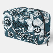 Fantastic Flowers (Slate Teal) Print Cut Sew Bag Toilettasje (Rechterhoek)