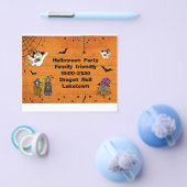 Fantastic Halloween nodigt kinderen uit op feestje Flyer (Enkel)