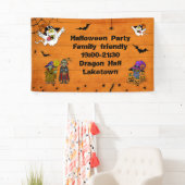 Fantastic Halloween nodigt kinderen uit Spandoek (Insitu)
