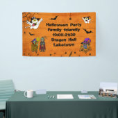 Fantastic Halloween nodigt kinderen uit Spandoek (Beurs)