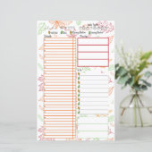Fantastic Herfst Schedule Day Viewer Planner Inser (Staand voorkant)