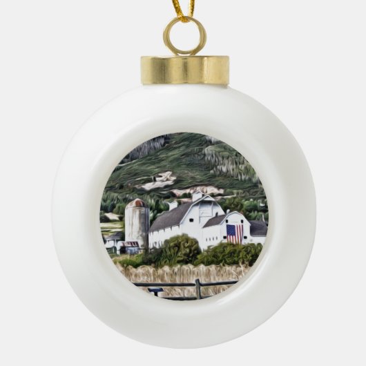 Fantastic Park City Barn Ornament (Voorkant)
