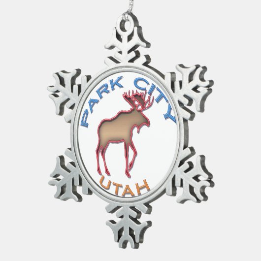 Fantastic Park City Snowflake Ornament (Rechts)