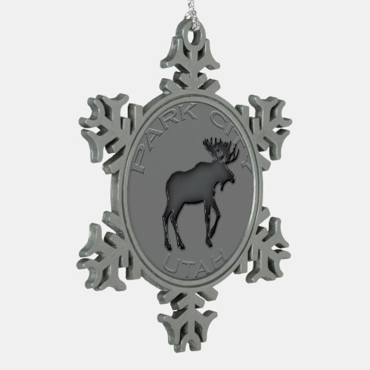 Fantastic Park City Snowflake Ornament (Links)