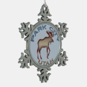 Fantastic Park City Snowflake Ornament (Links)
