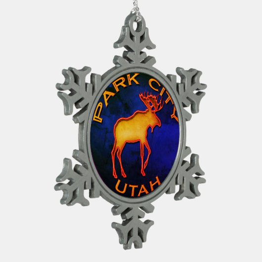 Fantastic Park City Snowflake Ornament (Links)