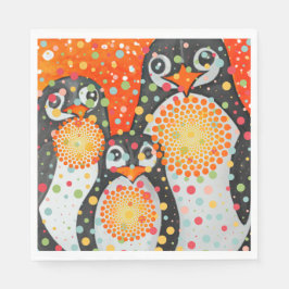 Fantastic Penguins Collectie Servet