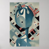 Fantastic Planet Bauhaus Style Poster (Voorkant)