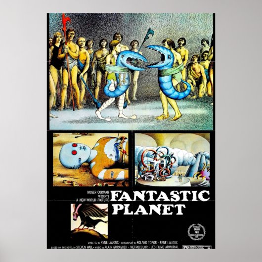 Fantastic Planet Poster (Voorkant)