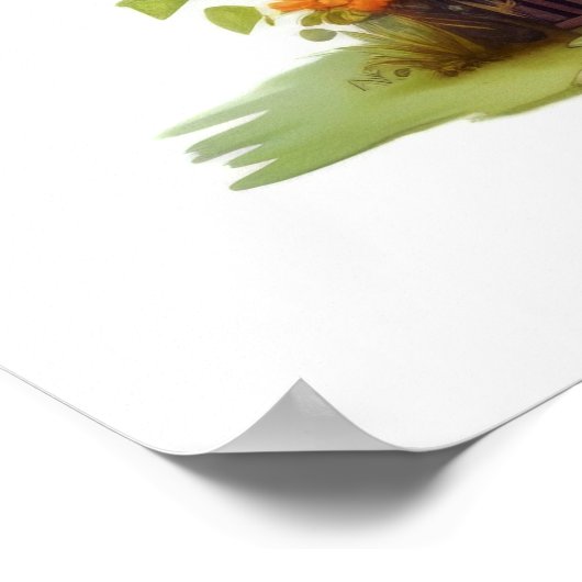 Fantastic Tale Cottage House Poster (Hoek)