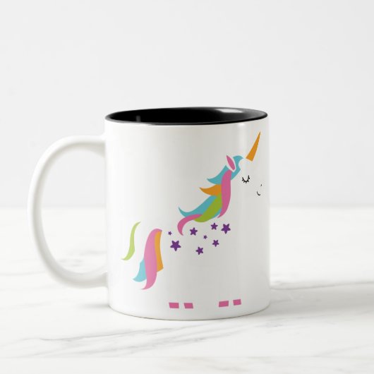 Fantastic Unicorn Tweekleurige Koffiemok (Links)