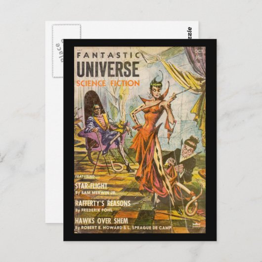 Fantastic Universe v04 n03 (1955-10.King-Size)_Pul Briefkaart (Voorkant / Achterkant)