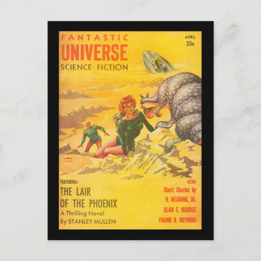 Fantastic Universe v05 n03 (1956-04.King-Size)Pulp Briefkaart (Voorkant)