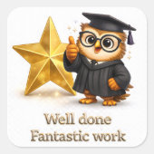Fantastic work, gold star achievement stickers pro (Voorkant)
