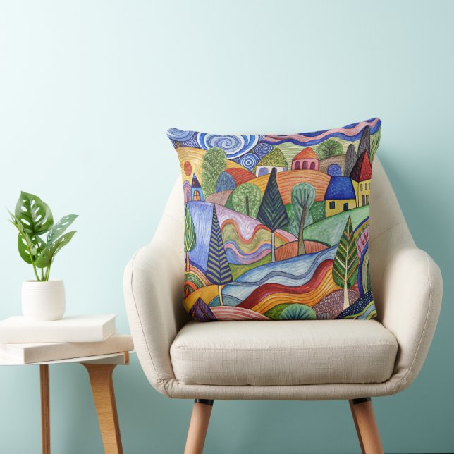 Fantastic World  designer cushion Kussen (Stoel)