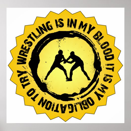 Fantastic Wrestling Seal Poster (Voorkant)