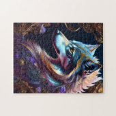 Fantastical Starry Wolf Legpuzzel (Horizontaal)
