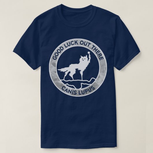 FantasticFox Wolf Canis Lupus Ring T-shirt (Design voorkant)