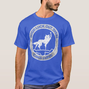 FantasticFox Wolf Canis Lupus Ring Verweerd T-shirt
