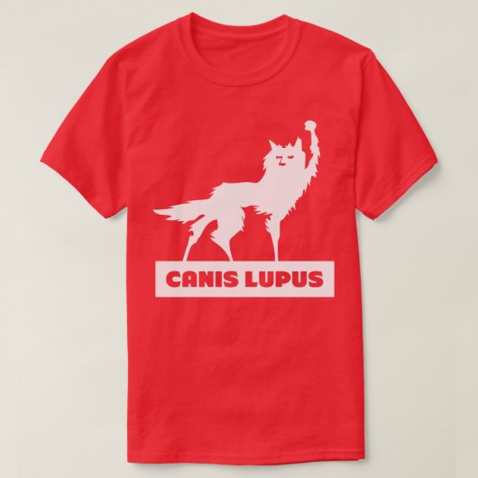 FantasticFox Wolf Canis Lupus T-shirt (Design voorkant)