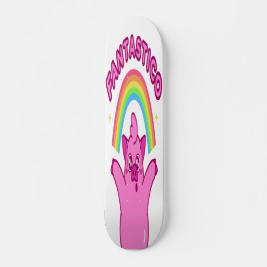 Fantastico - Cute Pig Persoonlijk Skateboard (Voorkant)