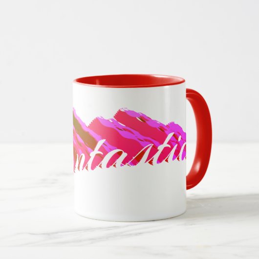 Fantastico Latijn Flair Mok (Voorkant rechts)