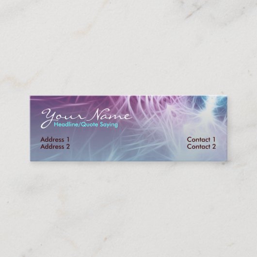 Fantastika Mini Biz-profielkaart Mini Visitekaartje (Voorkant)