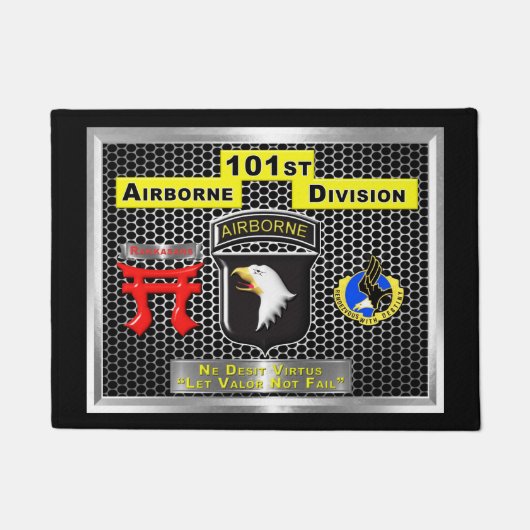 Fantastisch 101e Airborne Divisie Cadeau Deurmat (Voorkant)