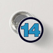 Fantastisch 14 ronde button 3,2 cm (Voorkant /achterkant)